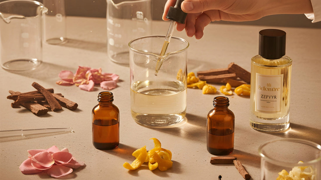 The Secret Language of Scent: Understanding Perfume Notes – Top, Heart & Base (And Why Your Perfume Smells Diﬀerent)